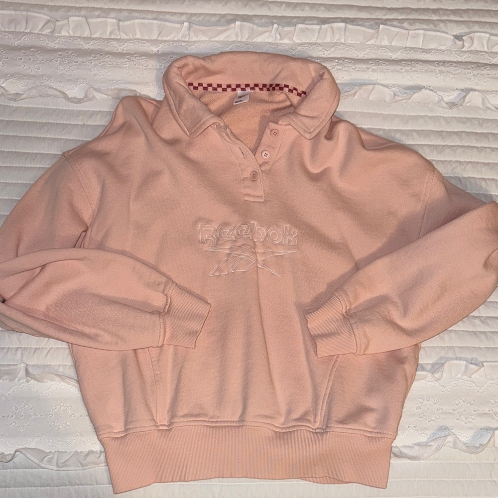 Reebok Blush Pink Pullover